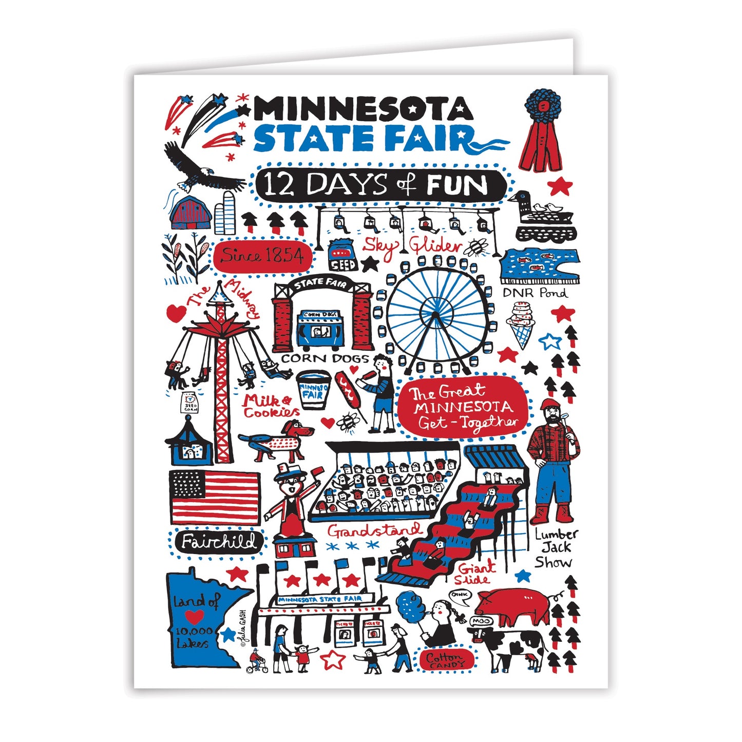 2024 Julia Gash Note Cards