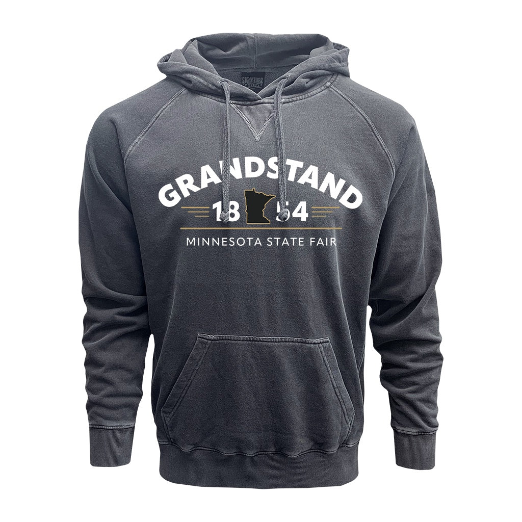 Signature Concepts Grandstand Midway Garment Dyed French Terry Hooded Sweatshirt