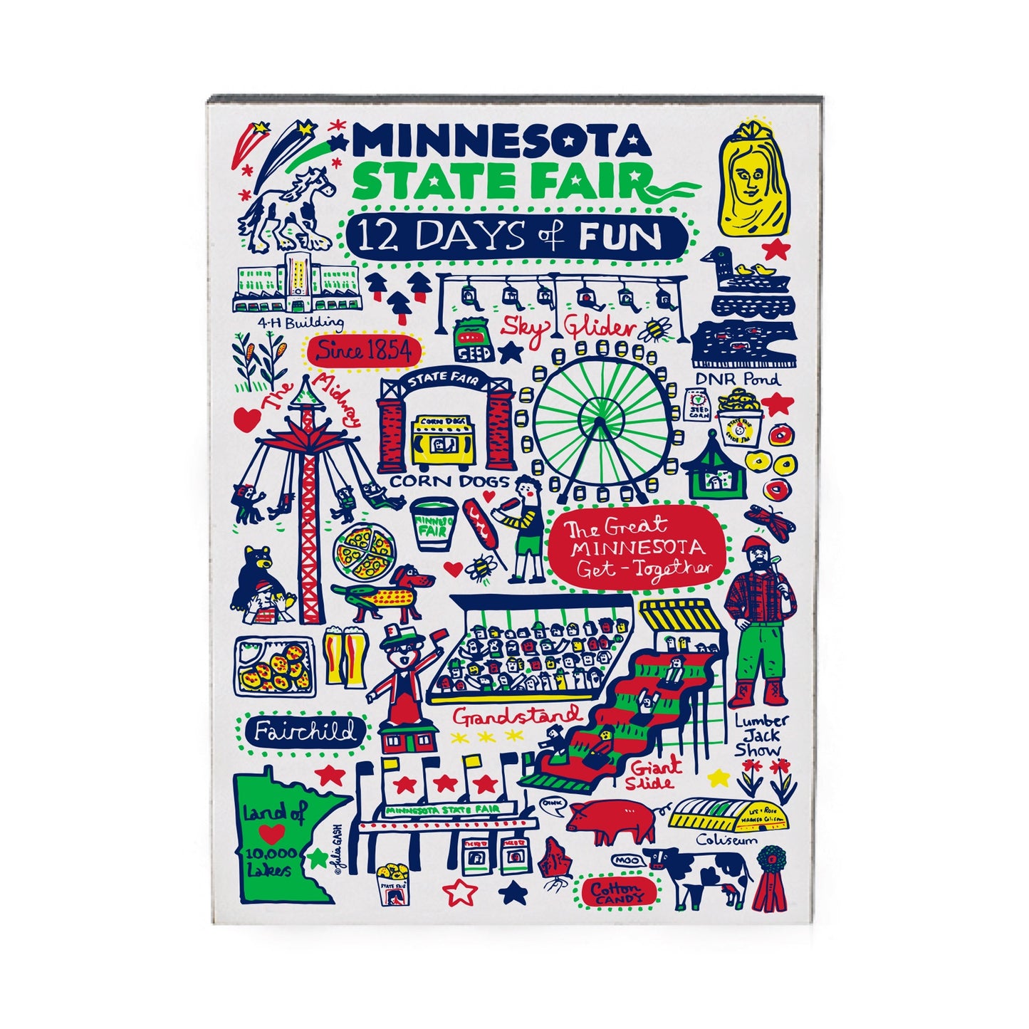 2026 Julia Gash Jumbo Magnet