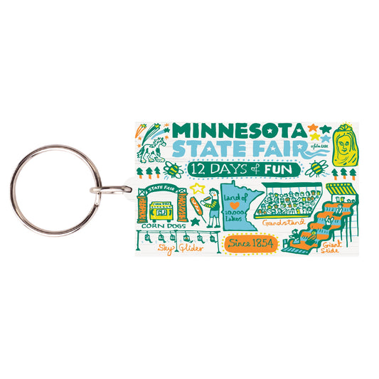 2025 Julia Gash Wooden Keychain