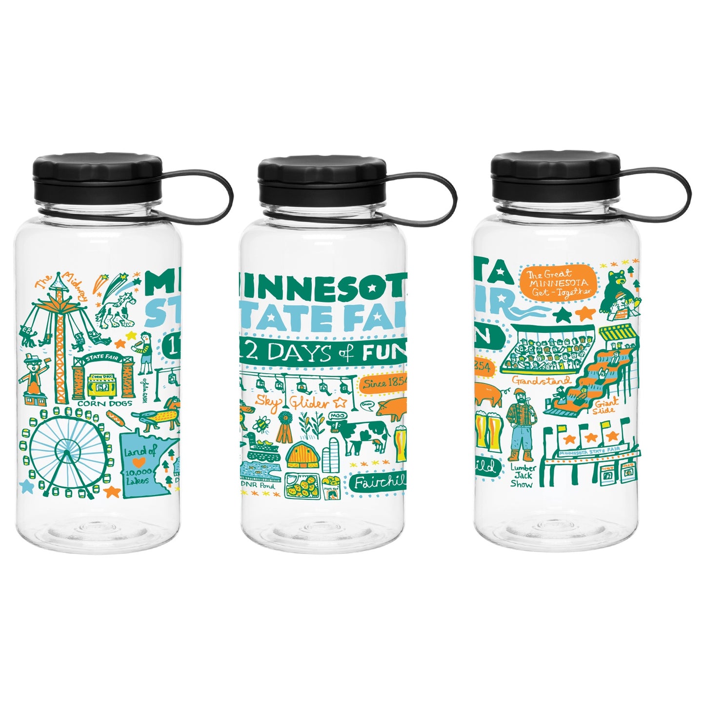 2025 Julia Gash Wide Mouth Water Bottle