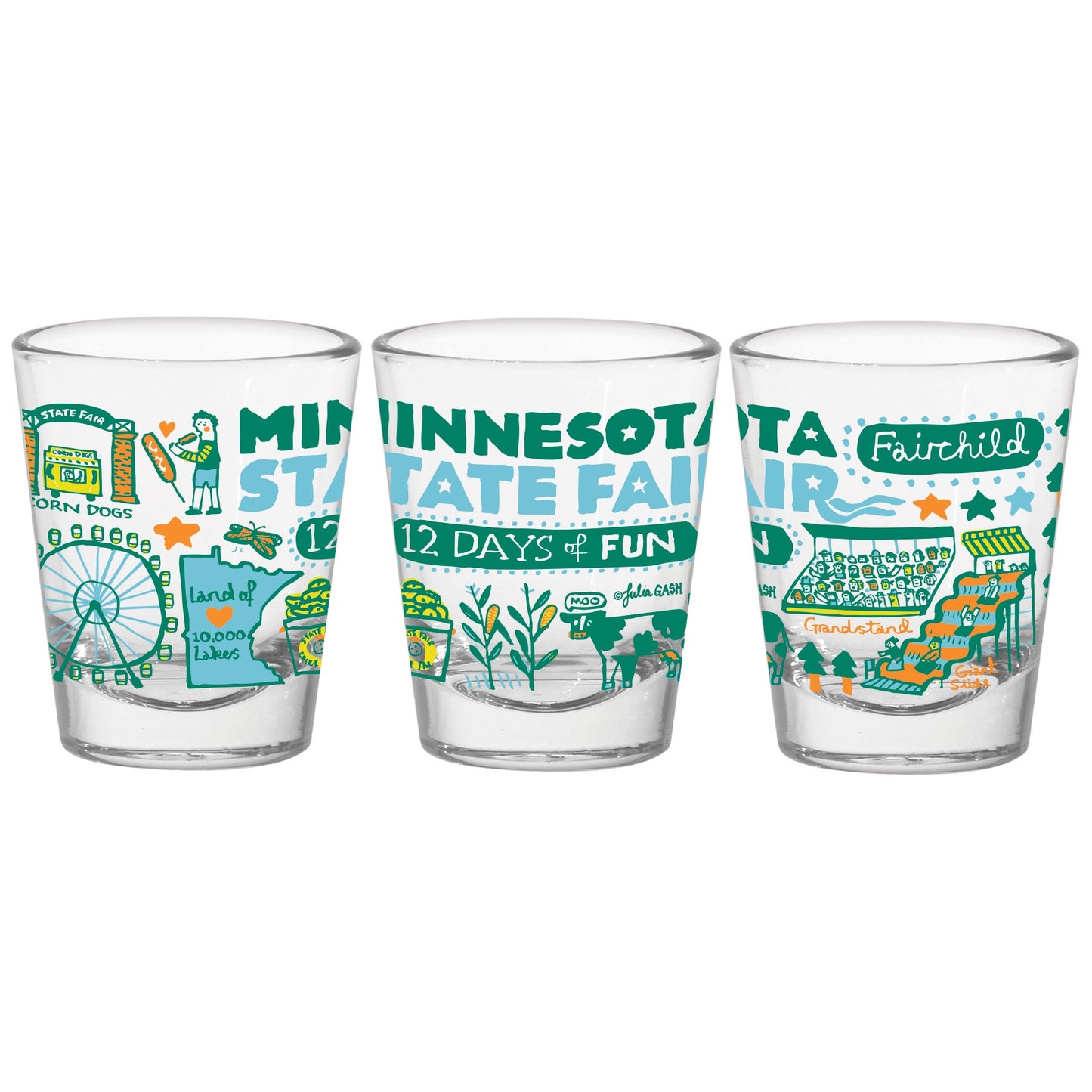 2025 Julia Gash 1.7oz. Shot Glass