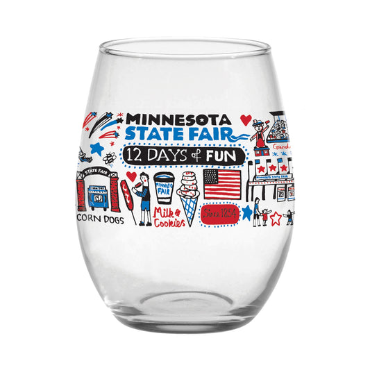 2024 Julia Gash 21oz. Stemless Wine Glass