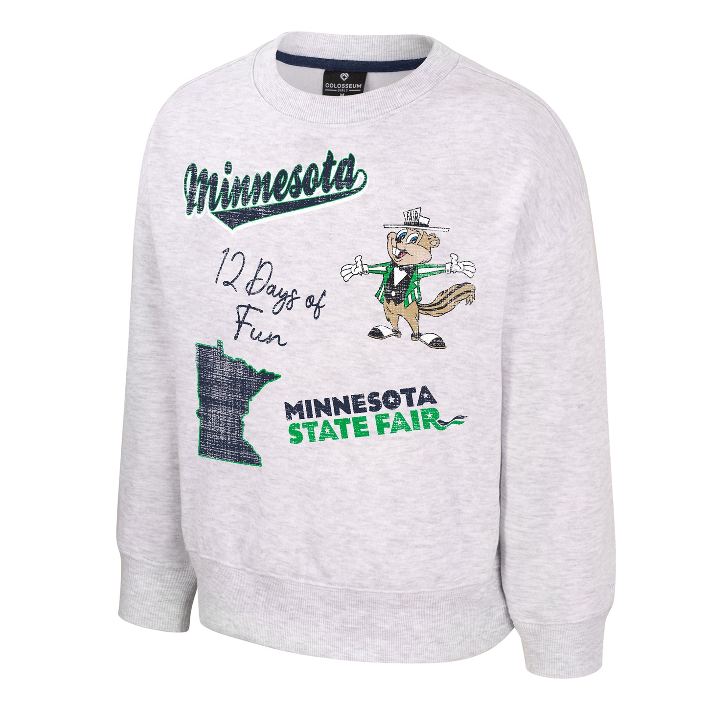 2026 Colosseum Youth Coco Crewneck Sweatshirt