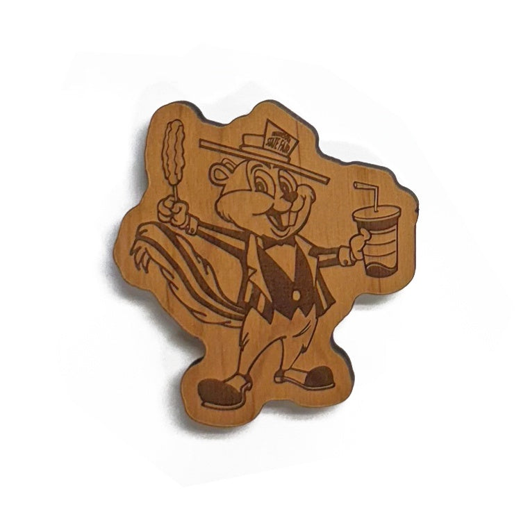 Wooden Food Fairchild Magnet