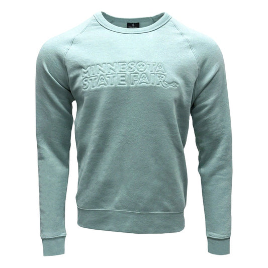 Signature Concepts Triple Stitch Aurora Unisex Sponge Fleece Crew